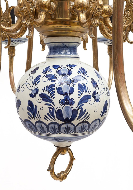 Image 1 of Lámpara de araña holandesa de 8 luces