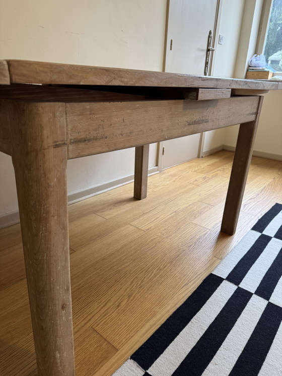 Image 1 of tavolo da pranzo in faggio massello