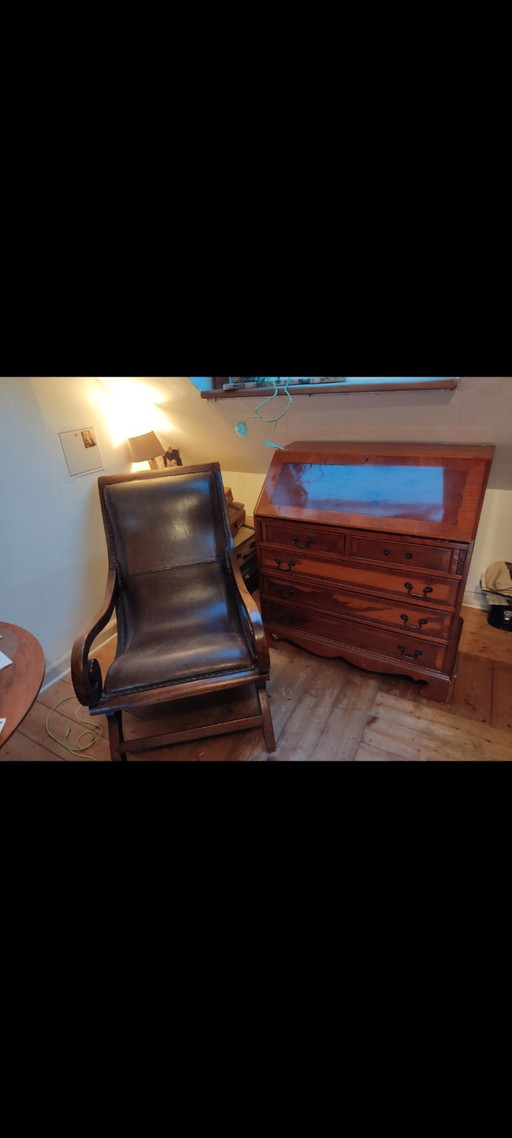 Hemingway Chair, Cult Fauteuil van hoogwaardig schapenleer