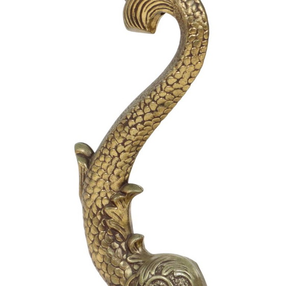 Posacenere da terra Mid Century Delfino mitico Francia 48cm – Oggetti decorativi, Marble, Brass (photo 8 of 14)