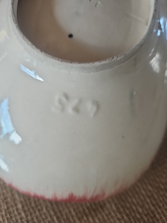 Image 1 of Rare Mid-Century Design Bowl – Hubert Bequet (Model 475) – Quaregnon