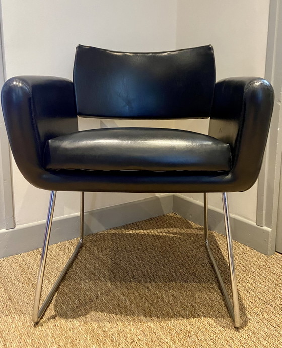 Image 1 of Joseph-André Motte for Steiner Mid-Century Lounge Chair, France 1950s