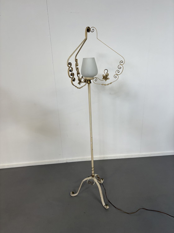 Image 1 of Vintage Art Nouveau Staande Lamp France
