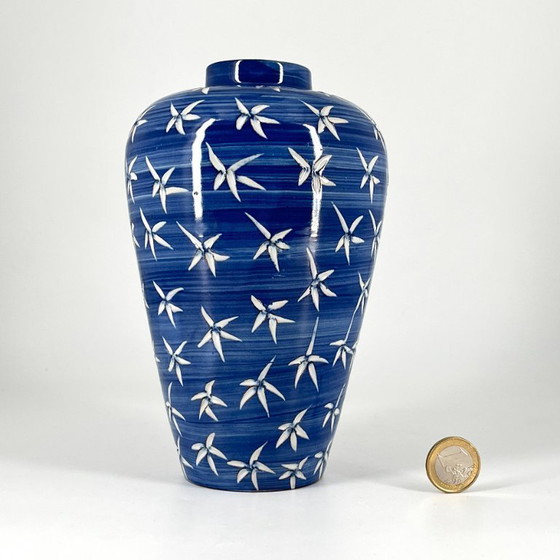 Image 1 of Upsala-Ekeby “Star” Vase 102 – Ingrid Atterberg – Swedish Mid Century Ceramics