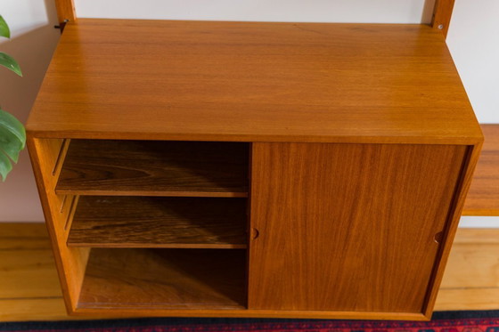 Image 1 of Modulares Wandregalsystem von Poul Cadovius für Cado, 1960er Jahre