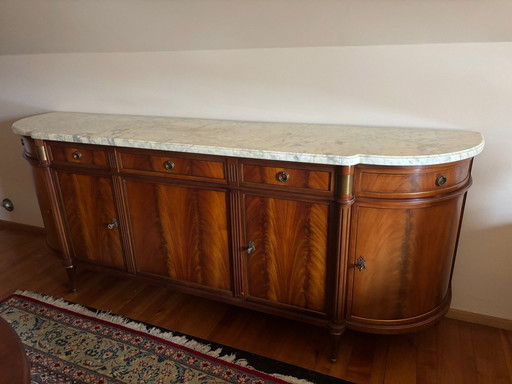 Dressoir en barkast Louis XVI style 