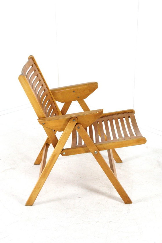 Image 1 of Nico Kralj voor Stol Kamnik foling chair stoel model Rex vintage