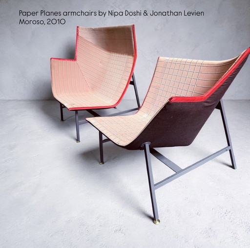 Set aus 2 Moroso Paper Planes Sesseln von Nipa Doshi & Jonathan Levien