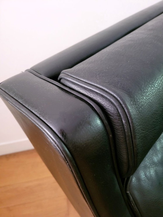 Image 1 of Fauteuil vintage de Borge Mogensen modèle 2431 avec ottoman