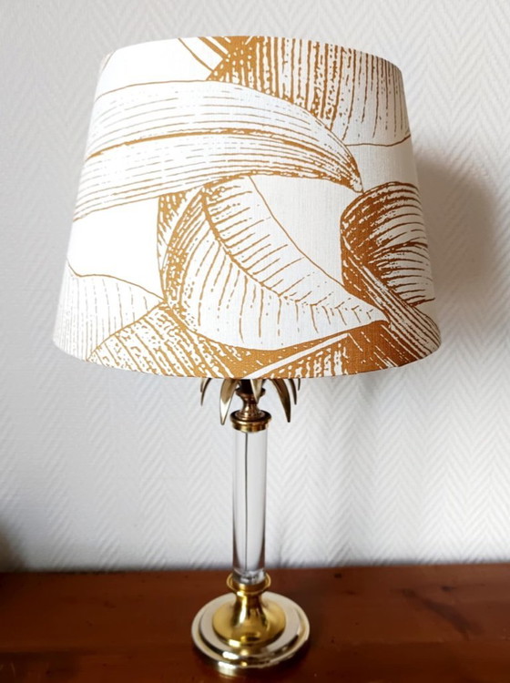 Image 1 of Lampada in plexiglass a forma di palma nello stile della Maison Charles