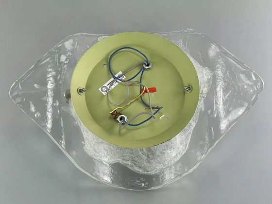 Image 1 of Lampada da parete anni '60 e '70 Kalmar Franken Carlo Nason Ice Glass anni '60