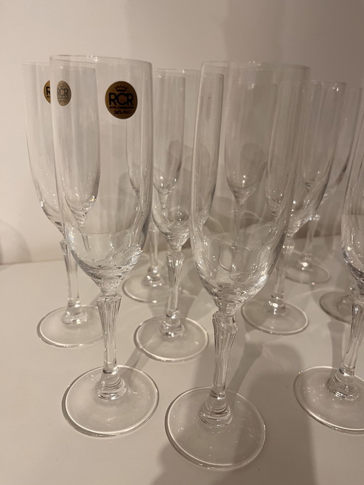 RCR Italian Glassware Goblets