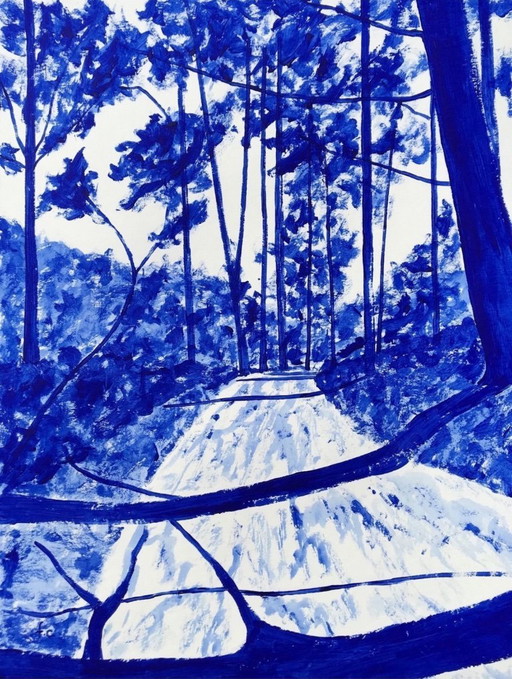 Acryl op papier Hahnemuhle 325g Formaat 40x30cm