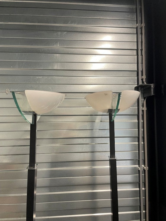 Alox Vloerlamp Met Murano Glas – Vloerlampen (photo 7 of 8)