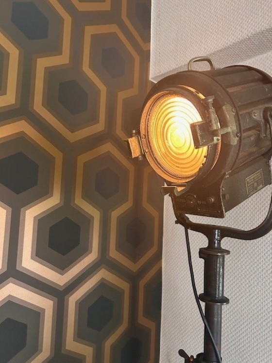 Image 1 of Seltene alte Kinolampe - Wolf Richardson Typ 483 Solar Spot (UK)