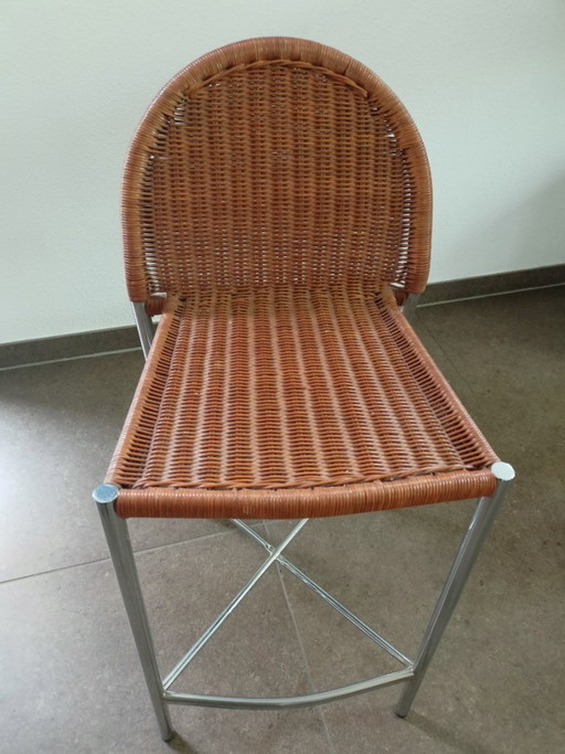 2 taburetes de bar de diseño