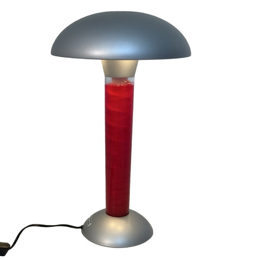 Pop Art / Space Age design - Mushroom Flow lamp - Liquid filled, rotating upright - New Old Stock, multiple available