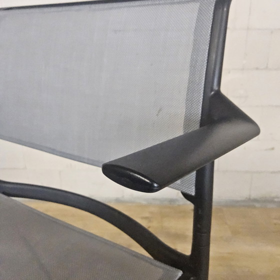 Image 1 of 2x sedia Wilkhahn Aline 230 con braccioli (impilabile) sedie di design / sedie da ufficio / sedie da sala da pranzo