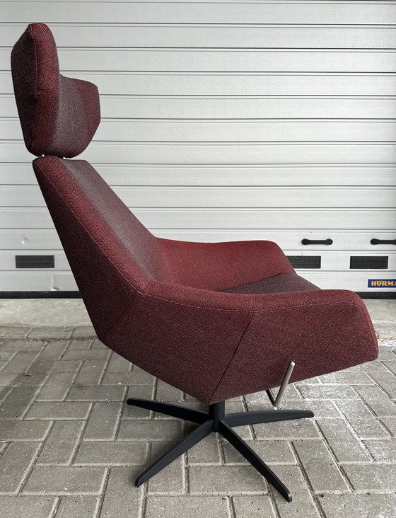 Image 1 of Topform Design Armchair With Hocker