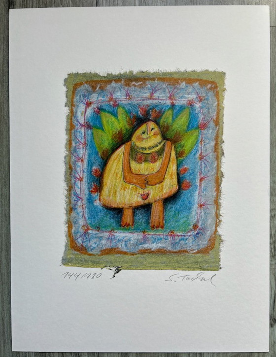 Image 1 of Screen print Sabine Tuchel