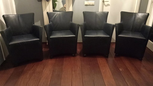 4 x eettafelstoelen Montis Sting
