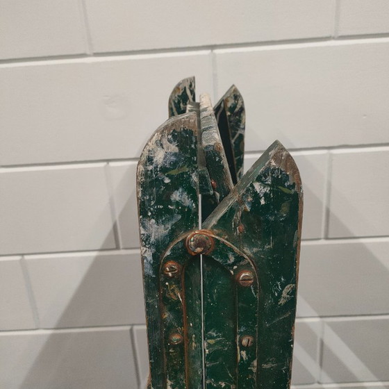 Image 1 of Decoratieve vintage schildersladder 