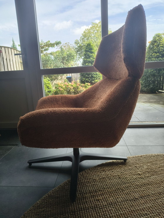 Poltrona Het Anker Big William | Sedia girevole arancione di lusso. – Sedie girevoli, Poliestere, Altro (photo 4 of 7)