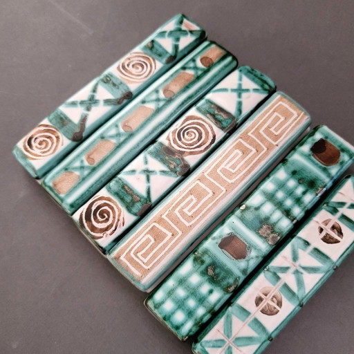 6 messensteunen van Robert Picault Vallauris