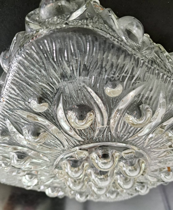 Image 1 of Personal de montaje empotrado de vidrio con burbujas de hielo