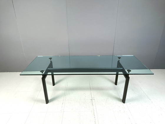 Image 1 of Lc6 Dining Table By Le Corbusier For Cassina, 1990S