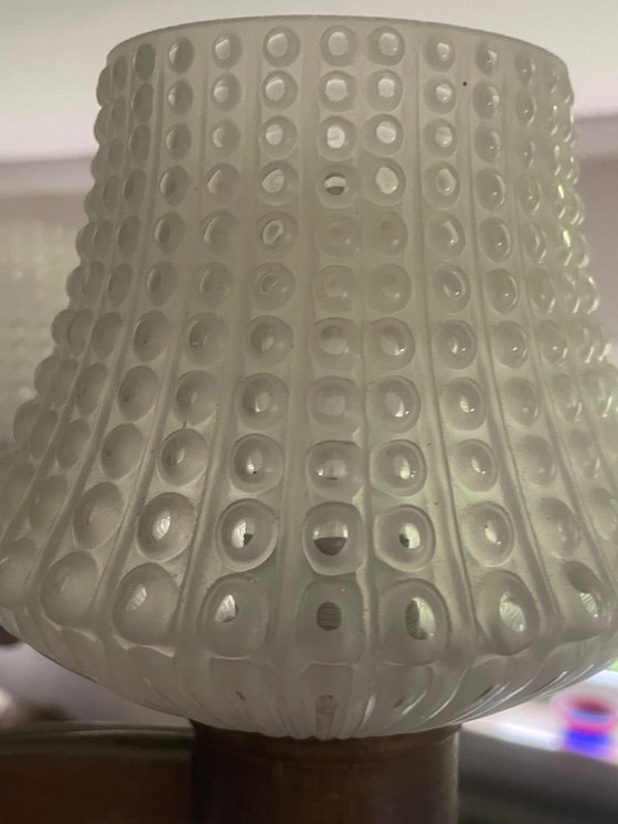 Image 1 of Art Deco Holzkronleuchter