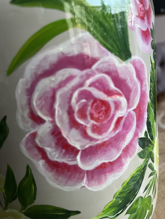 Image 1 of Hand-painted vase