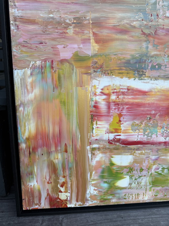 Image 1 of Kunstwerk 120x90cm incl. baklijst