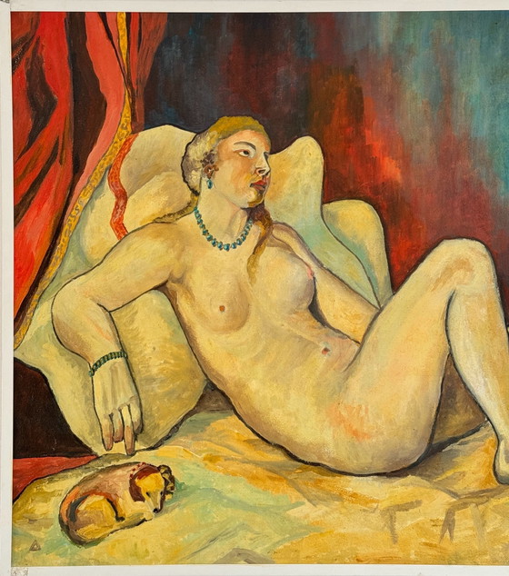 Large Nude Painting from 2008 by French Artist KESTA – Paintings & Drawings, Other (photo 7 of 15)