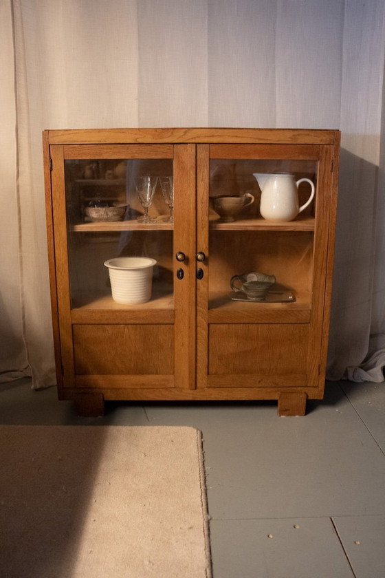 Image 1 of Vintage display cabinet / bookcase