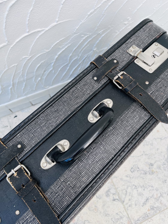 Image 1 of Koffer aus Karton Grau meliert