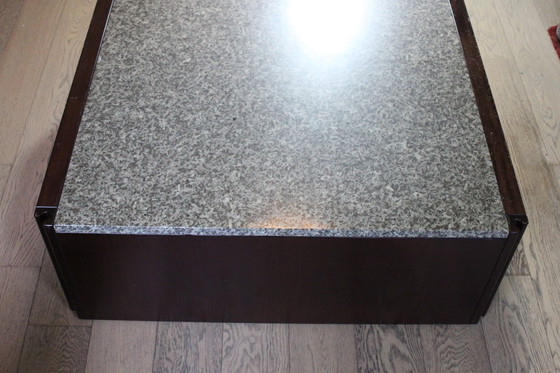 Image 1 of Angelo Mangiarotti 4D Coffee Table for Molteni, Italy 1960s