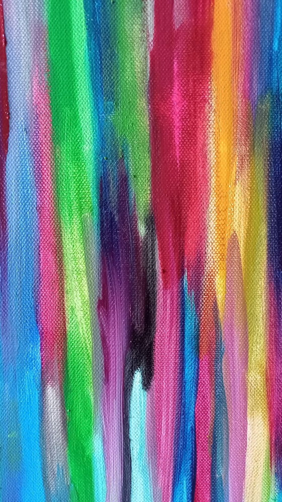 "My Passion" nuevo abstracto – T. van Steenbergen, Arte, Lienzo (photo 3 of 8)