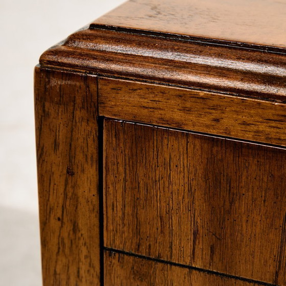 Image 1 of Table de chevet en érable restaurée MK11627 par Drexel