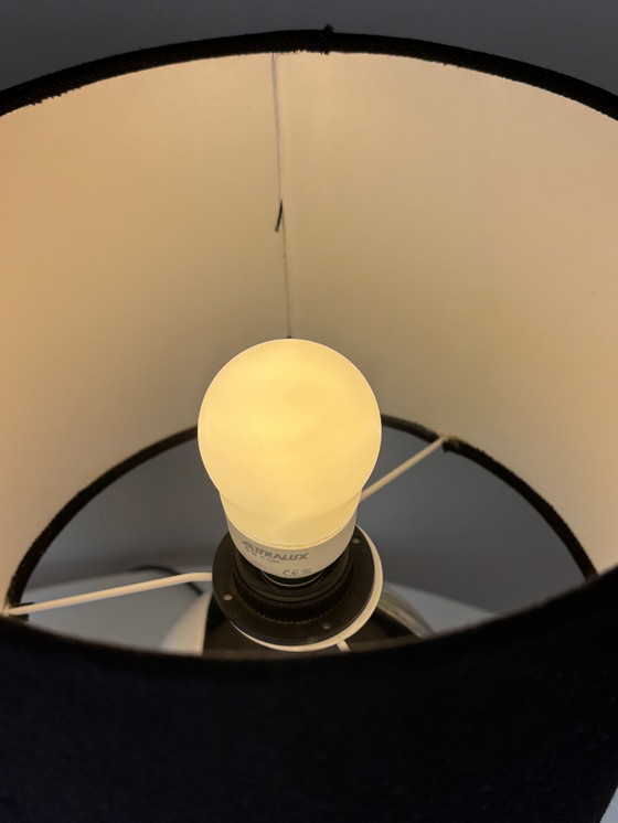 Image 1 of Italian Design Lamps Marble Look 1980s