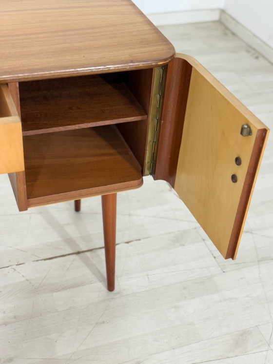 Image 1 of Vintage bureau, ladekast, kaptafel, damesbureau, tafel