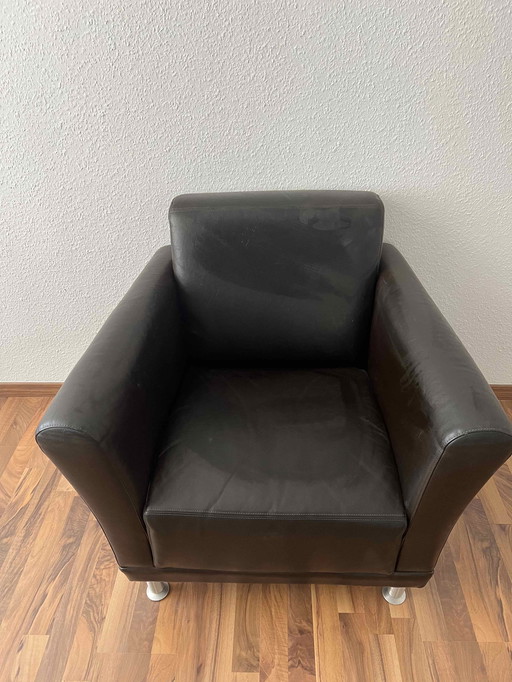 Design fauteuil van W. Schillig
