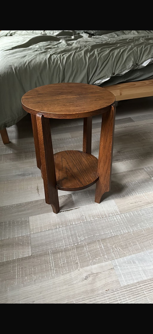 Mesa auxiliar Art Déco de la Escuela de Ámsterdam