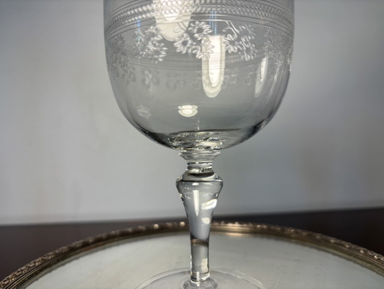 Vaso de agua Baccarat modelo Pampadour anterior a 1936 – Vasos y jarras, Crystal (photo 7 of 14)