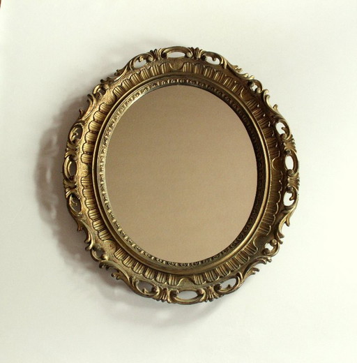 Opulent wardrobe mirror - vintage