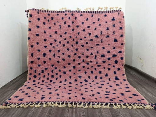 Pink Berber Wool Rug 200/230 – vloerkleden en tapijten