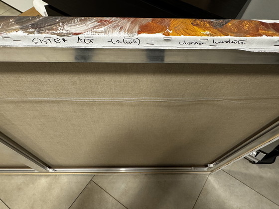 Image 1 of Tableau d'Ilona Hendriks « Sister Act I & II » (à vendre individuellement)