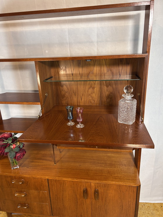 Image 1 of Mid-Century Retro Vintage Teak Room Divider by G Plan – ‘Brasilia’ Range, 1960s  Designed by Victor Wilkins | Stylish & Function