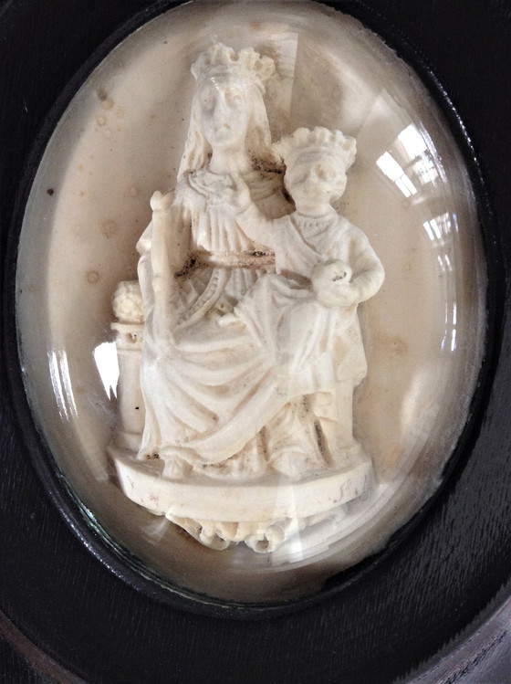 Image 1 of Antico reliquiario della Vergine Maria con Gesù Bambino