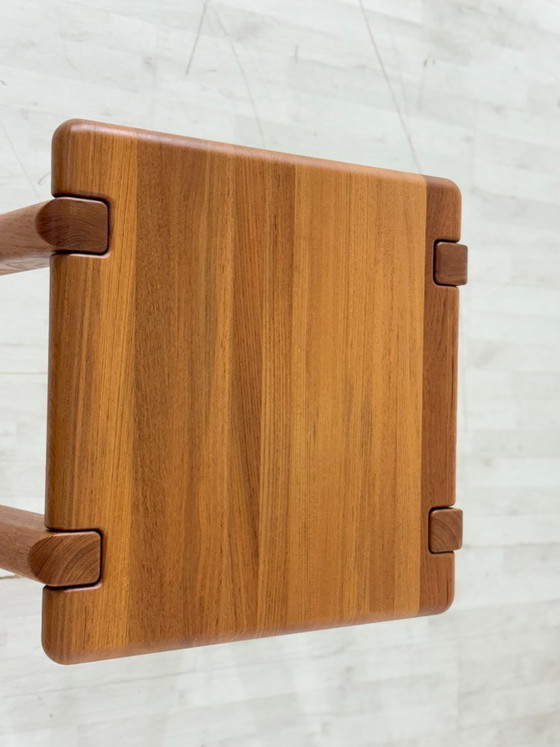 Image 1 of Dyrlund salontafel – Deense design salontafel – Massief teak – Vintage stijl uit het midden van de vorige eeuw